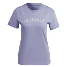 Polarized Sun Protection ContouredShoulderFit adidas - Women's Terrex Classic Logo T-Shirt (HY4049)