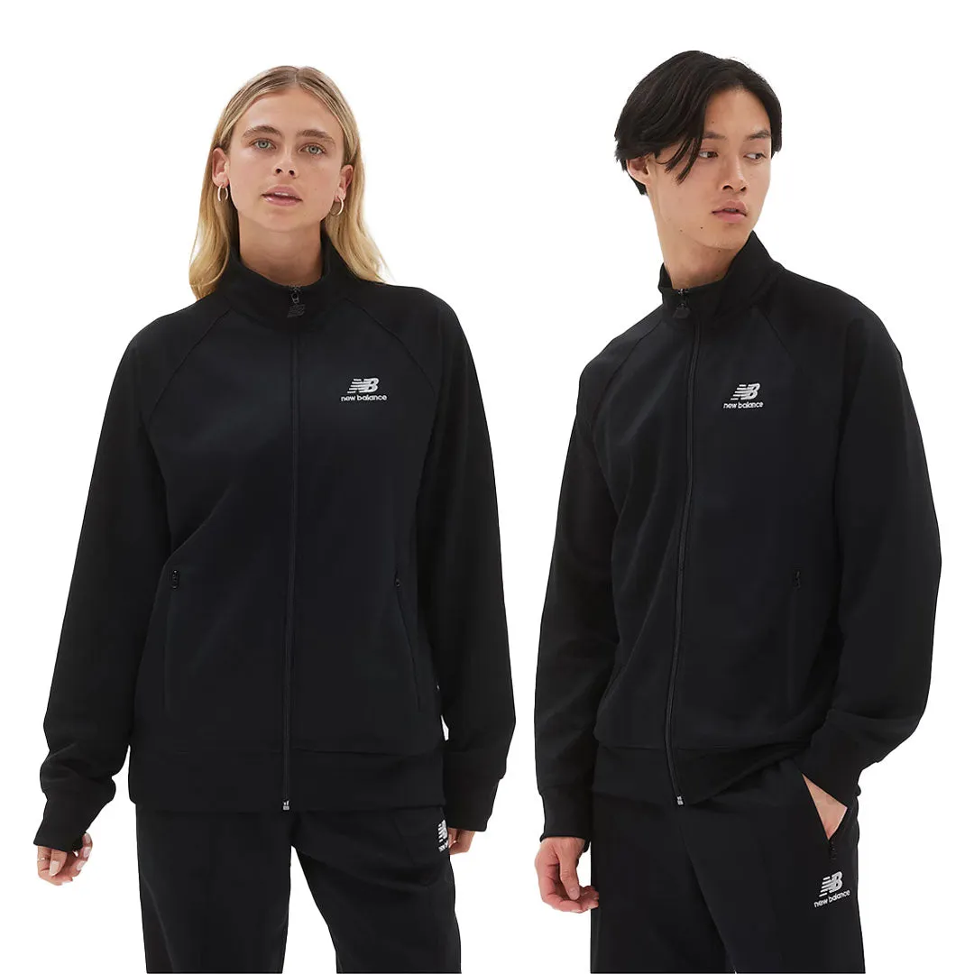 Compression Fit Technology New Balance - Unisex Uni-ssentials Track Jacket (UJ23500 BK)