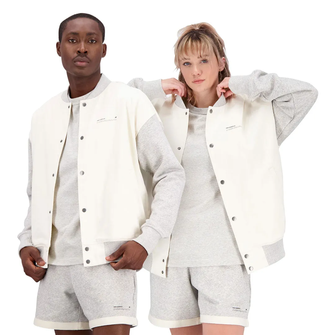 WaterproofDesign New Balance - Unisex Uni-Ssentials Undyed Varsity Jacket (UJ31551 GIE)