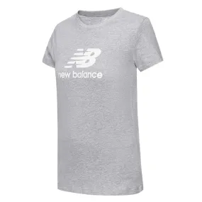 New Balance - Women's Essentials Stacked Logo T-Shirt (WT31546 AG) Effortless Layer