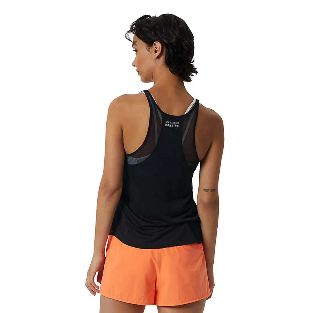 Convertible styles New Balance - Women's Impact Run Tank Top (WT21260 BK)