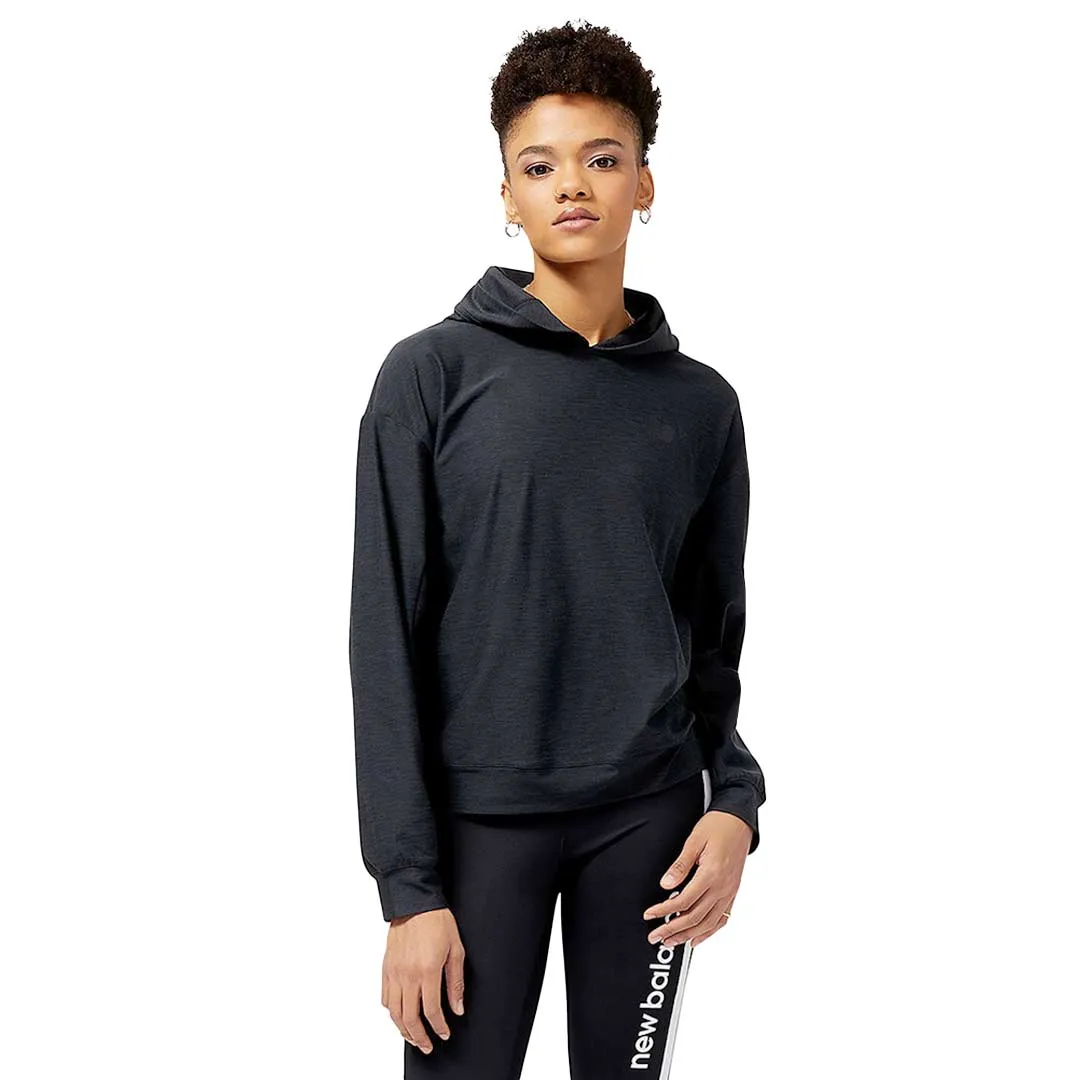 New Balance - Women's Spacedye Layer Hoodie (WT31450 BK) Urban Edge