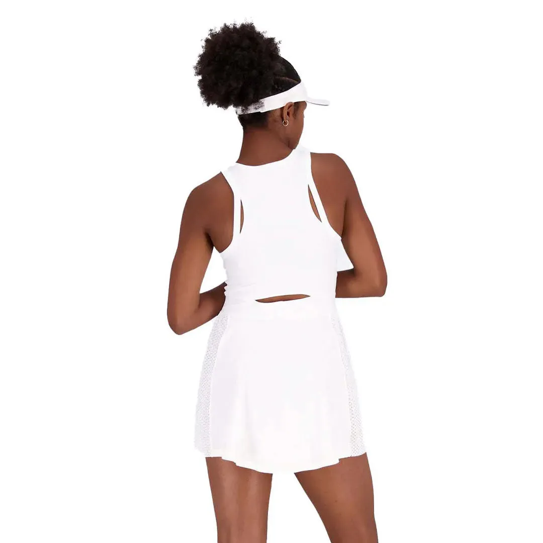 Extended Coverage Fit For Daily New Balance - Women's Tournament Tennis Dress (WD31420 WT)