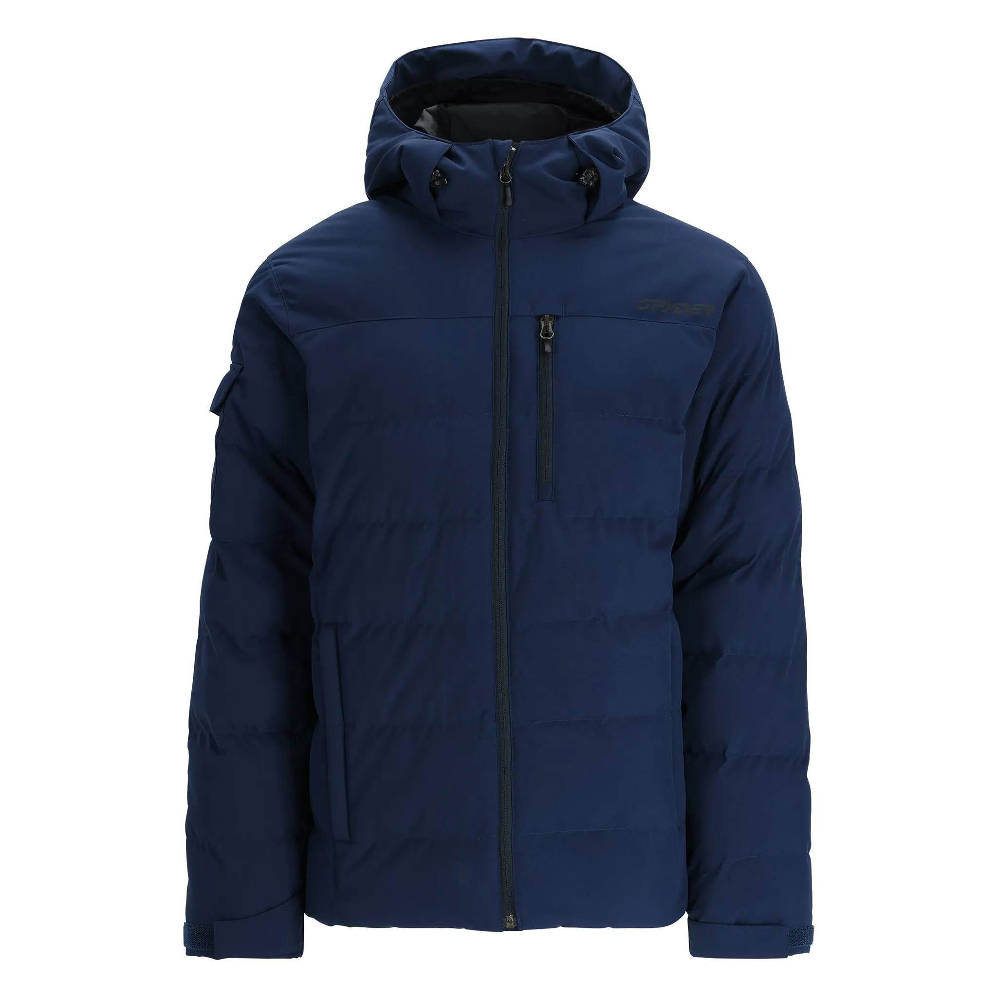 Mens Bromont Jacket - True Navy Simple Layers Kangaroo Pocket