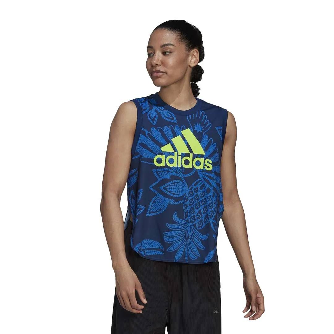 Layered Cuff System Ultra Flexible adidas - Women's Farm Tank Top (HI5218)