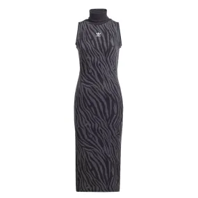 adidas - Women's Originals Allover Zebra Print Dress (IJ7088) Layer Piece