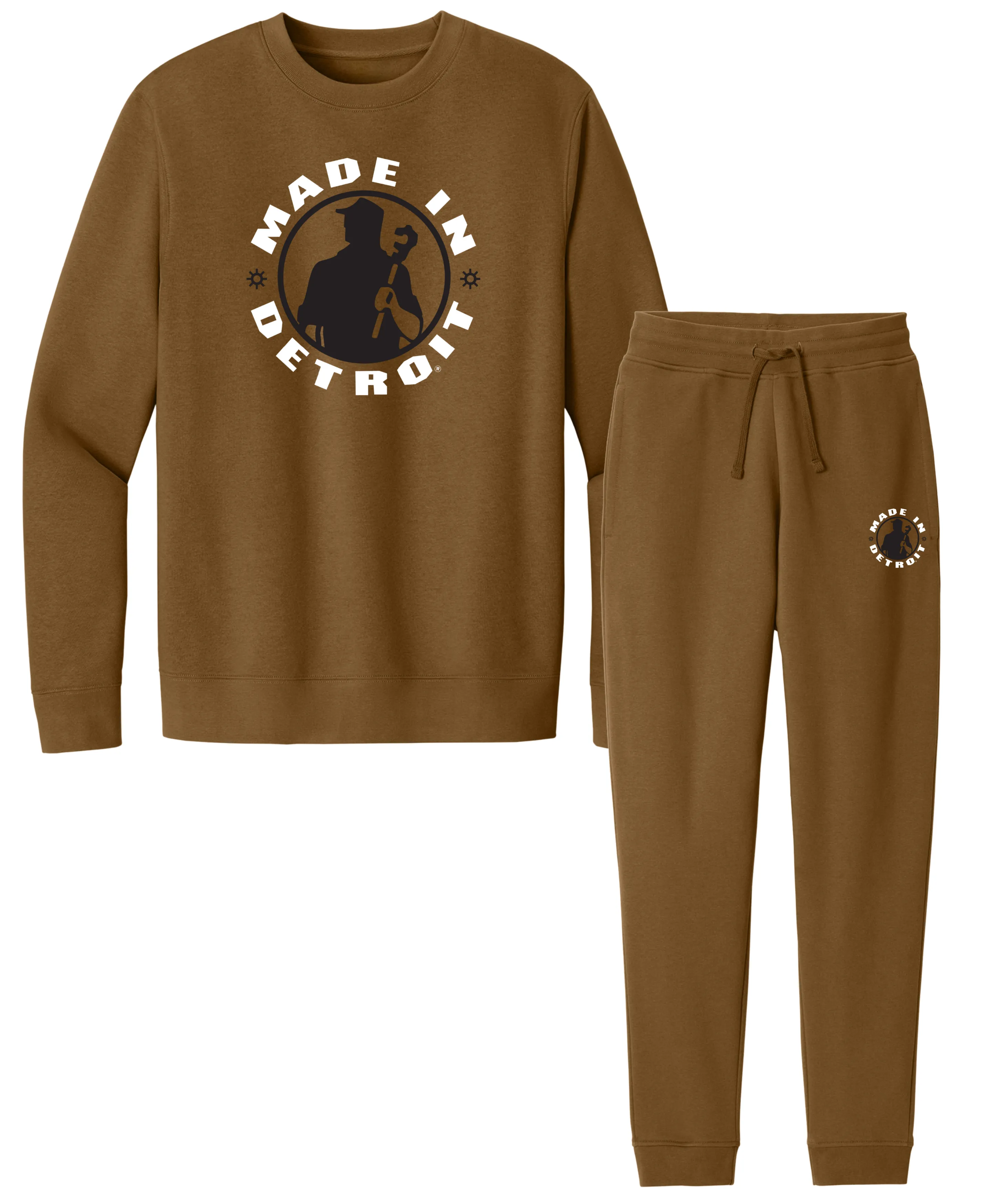 Waterproof Shell MID Duck Brown Sweatsuit