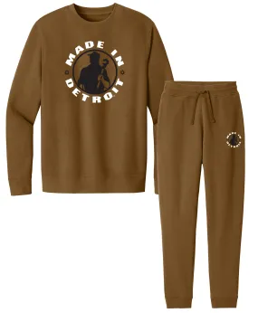 Stylish Layer MID Duck Brown Sweatsuit