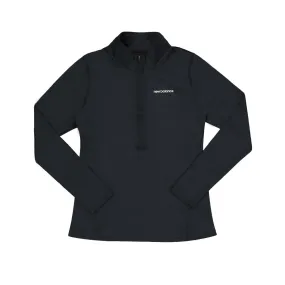 New Balance - Women's Achiever Shape Shield 1/2 Zip Top (WT33117 BK) Travel Commuter Layer