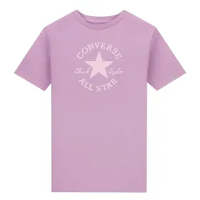 RecycledPolyester Stretch Panels Converse - Women's Chuck Patch Glitter T-Shirt (10027077 A05)