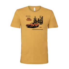 Vintage Pontiac "The Judge" Graphic T-Shirt Breathable apparel Dimensional Stability Weave