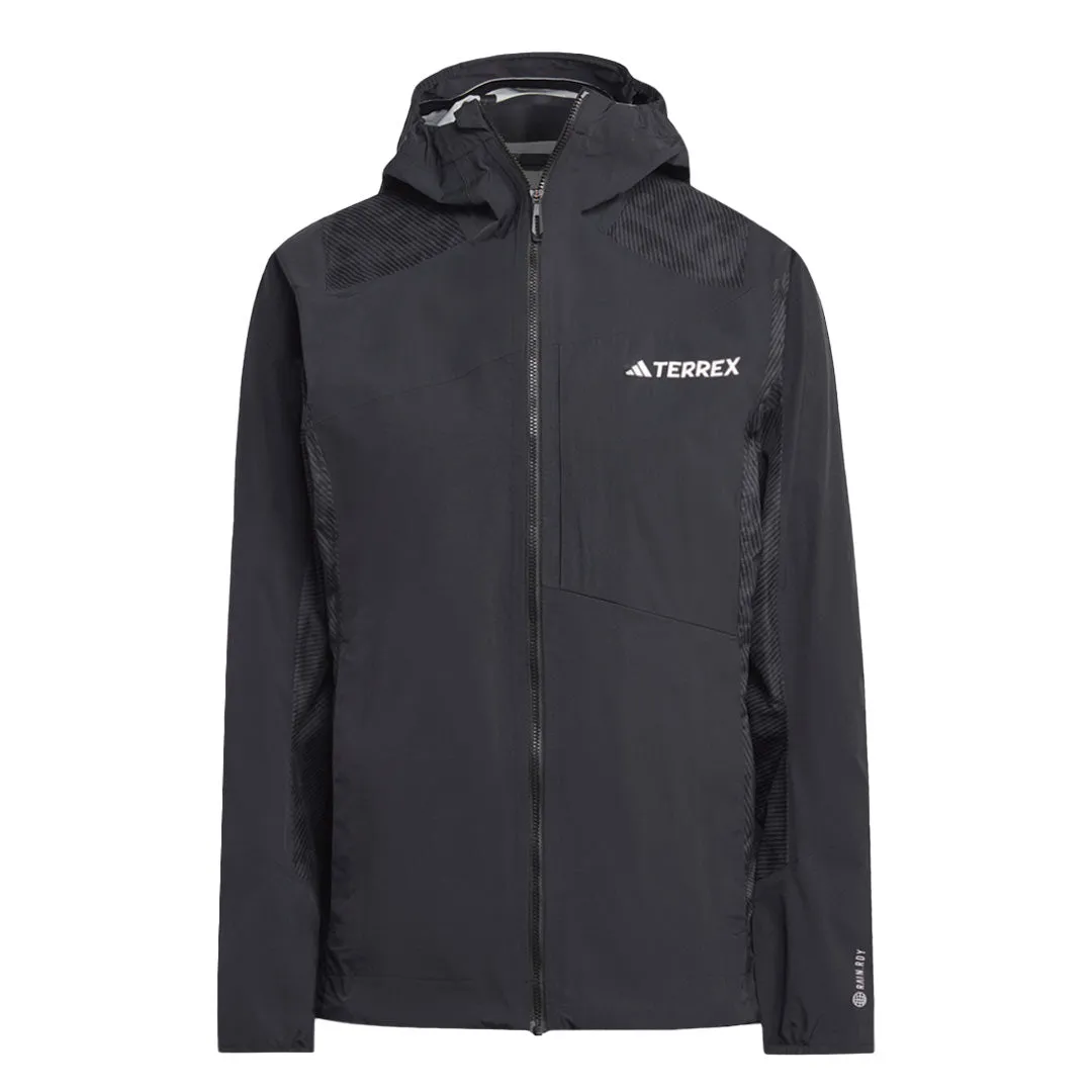 adidas - Women's Terrex Xperior RAIN.RDY Jacket (HN2910) Weatherproof Shell Easy Layering