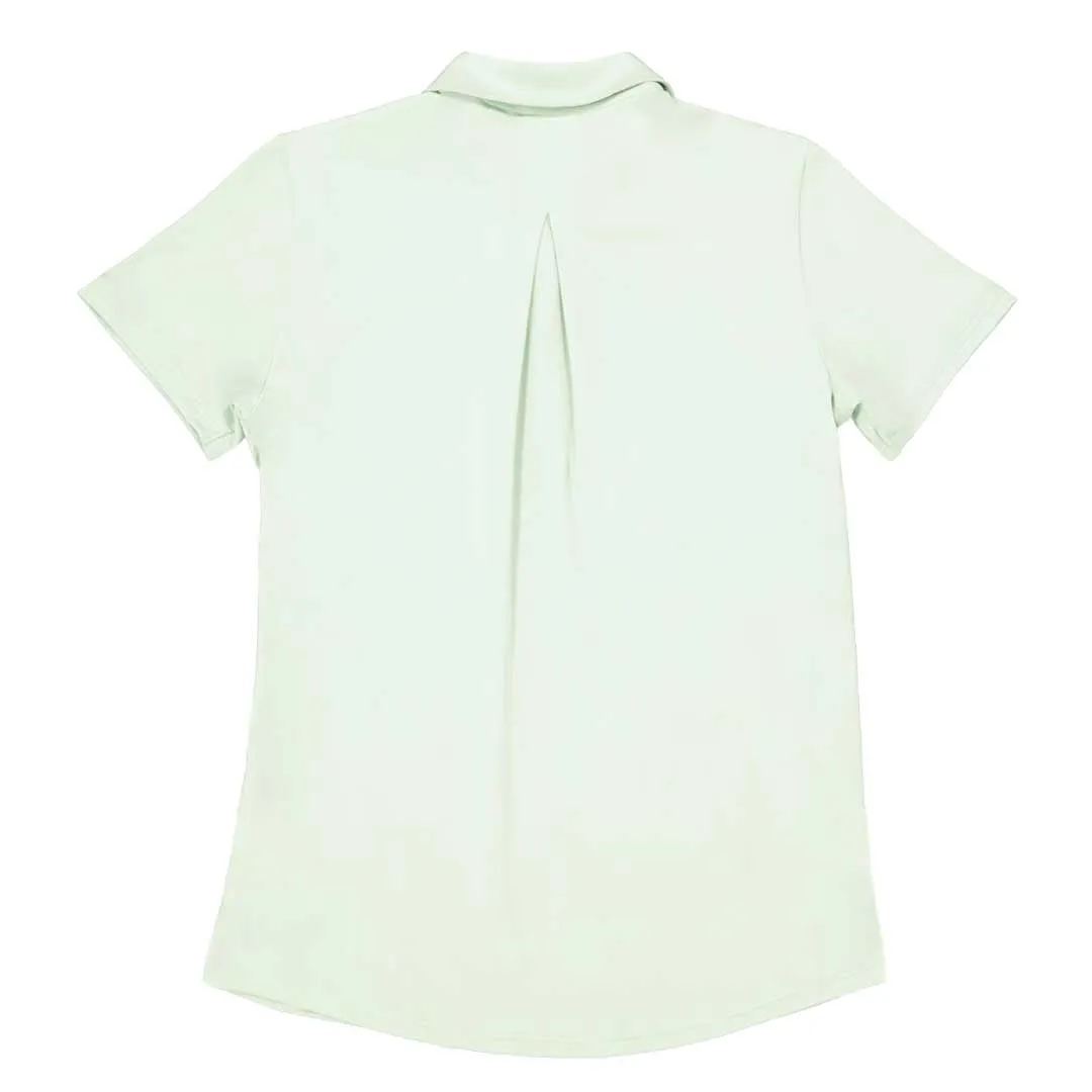 Practical Design Waterproof Zipper Closure adidas - Women's Ultimate365 Solid Short Sleeve Polo (HI1750)