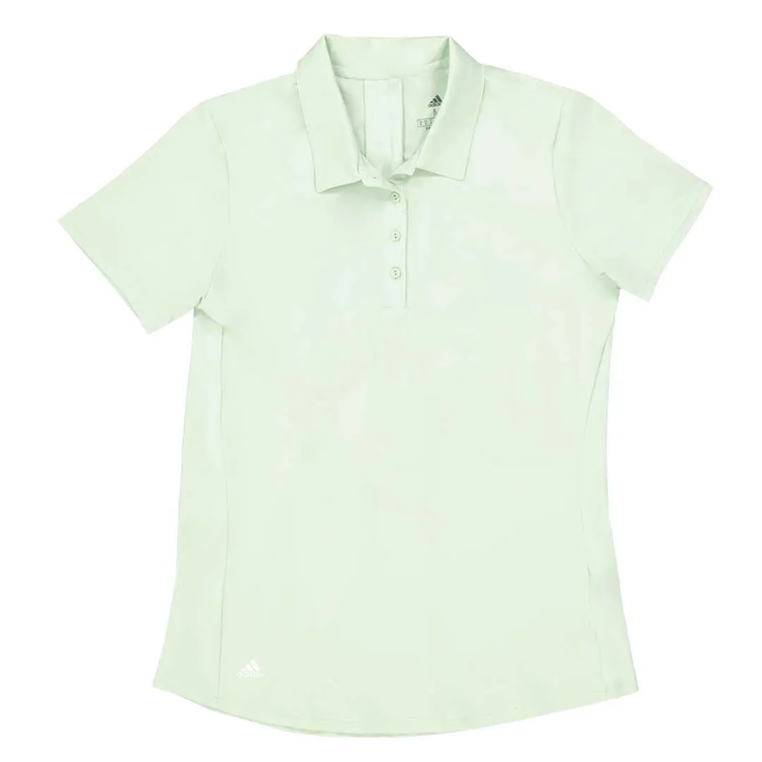 Clean Street Look Reinforced Collar Structure adidas - Women's Ultimate365 Solid Short Sleeve Polo (HI1750)