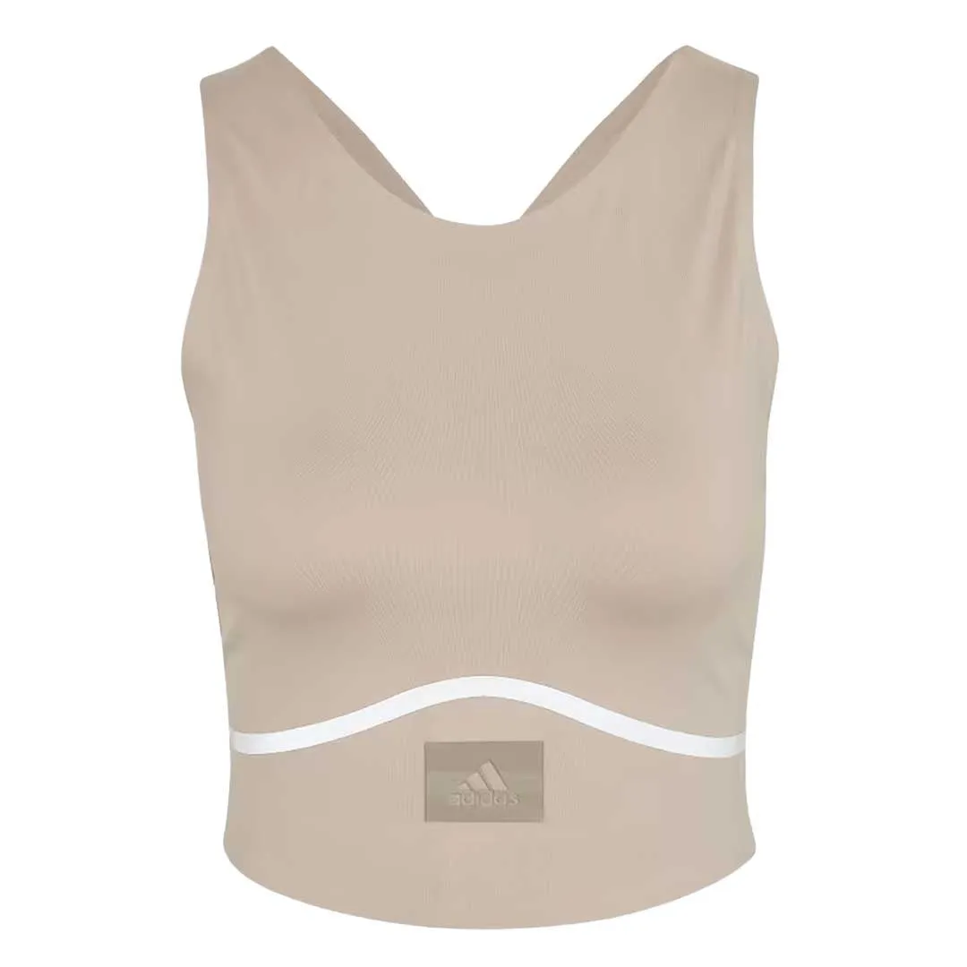 adidas - Women's Best Of adidas Tank Top (HM6265) Static Dissipating Threading Warm Layer Option