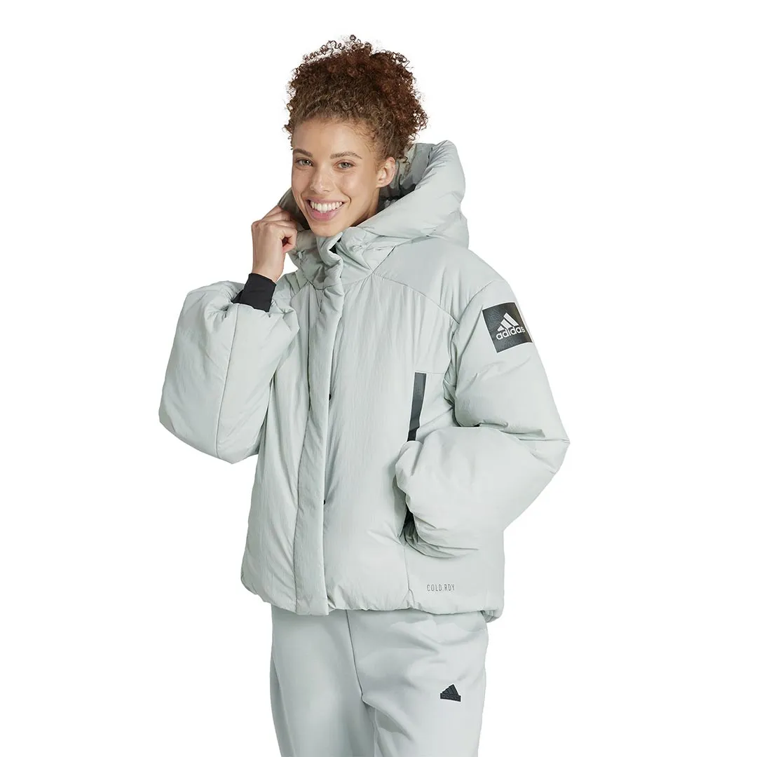 adidas - Women's MyShelter COLD.RDY Jacket (IK3122) Layered Wind Barrier Gloss Free Texture