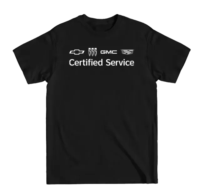 All-day style Casual layering piece General Motors Certified Service Unisex T-Shirt