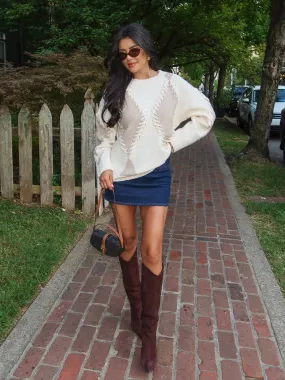 Olivia Oversized Knit Sweater product ombre gradient