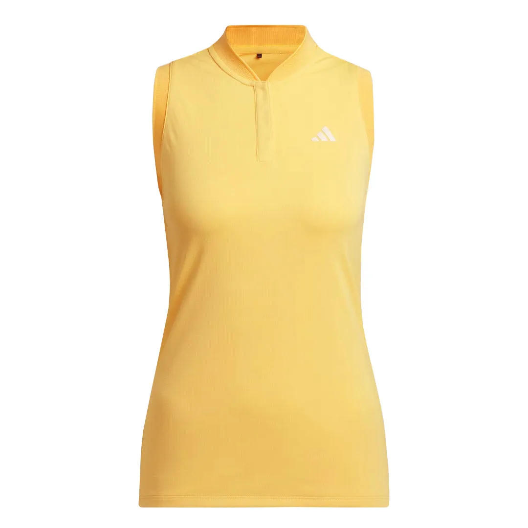 EcoFriendlyInsulation Adjustable Cuffs adidas - Women's Ultimate365 Tour HEAT.RDY Sleeveless Polo (IP4175)