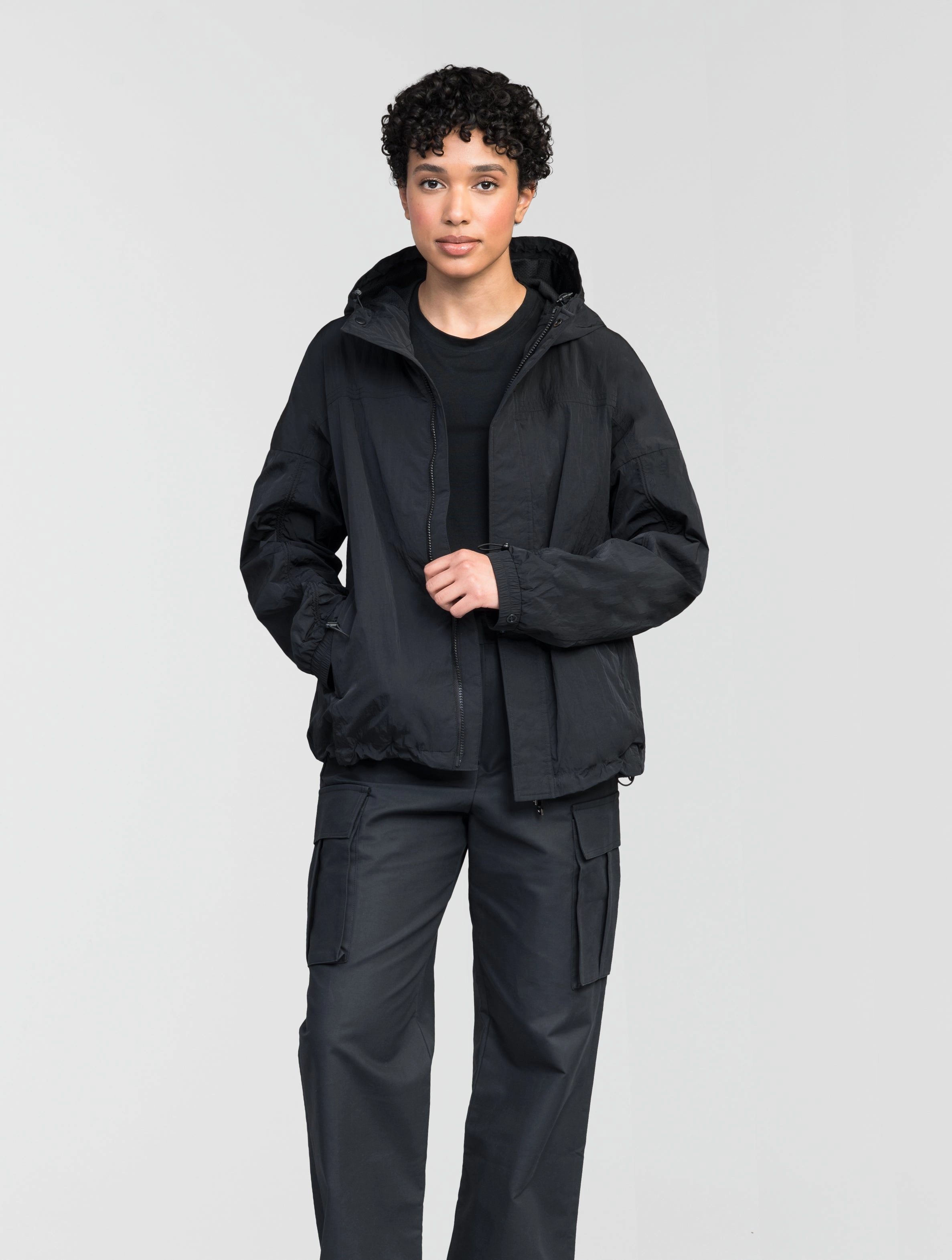 Snag Free Surface DualLayer Weave Hartley Women's Tailored Rain Jacket