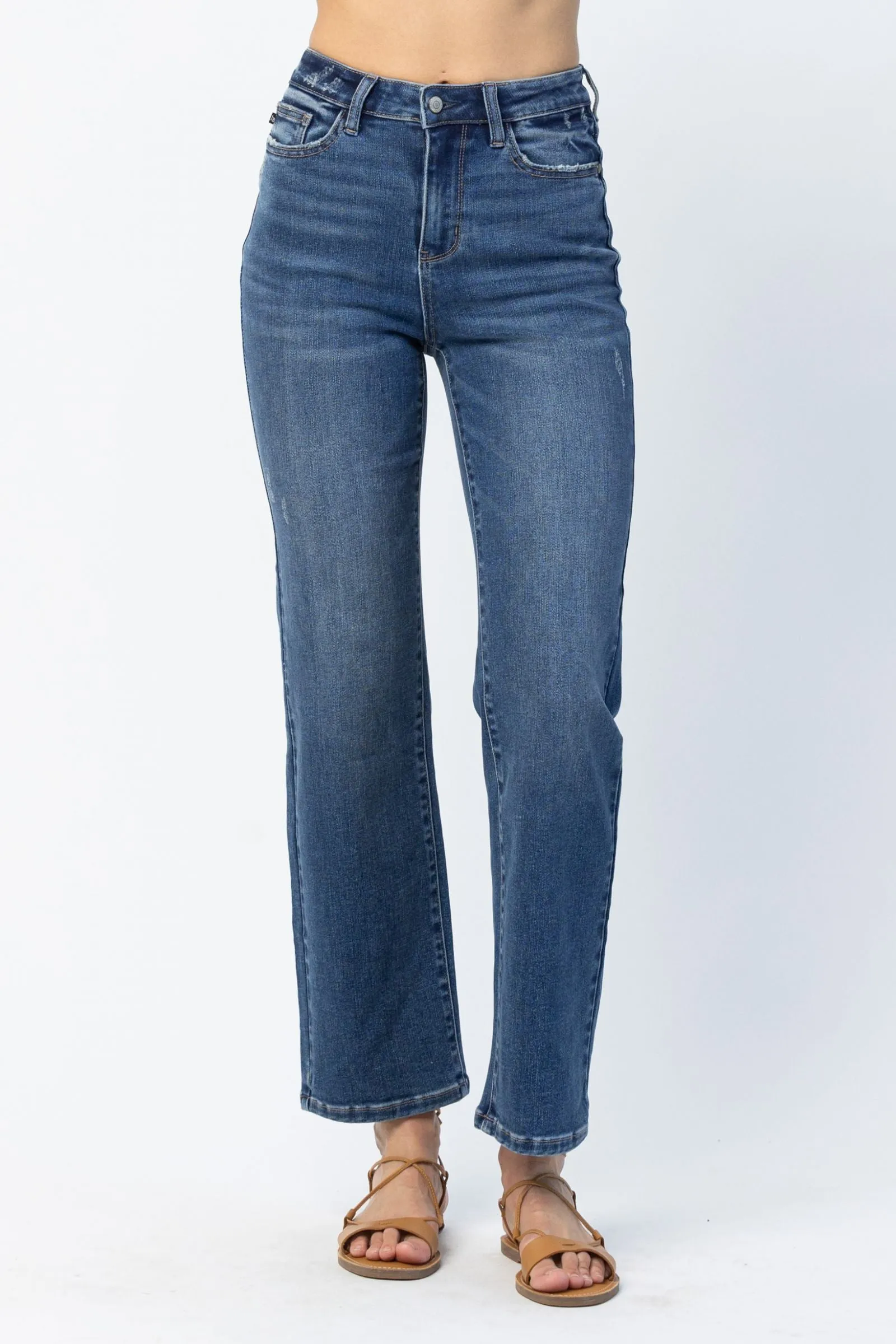 Tight Fit Breath Friendly Judy Blue High Waisted Dad Fit Jean