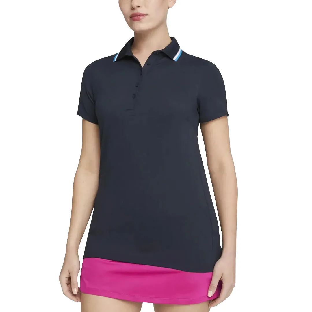 Thermal regulation No Collar Puma - Women's Cloudspun Tipped Short Sleeve Polo (622155 05)