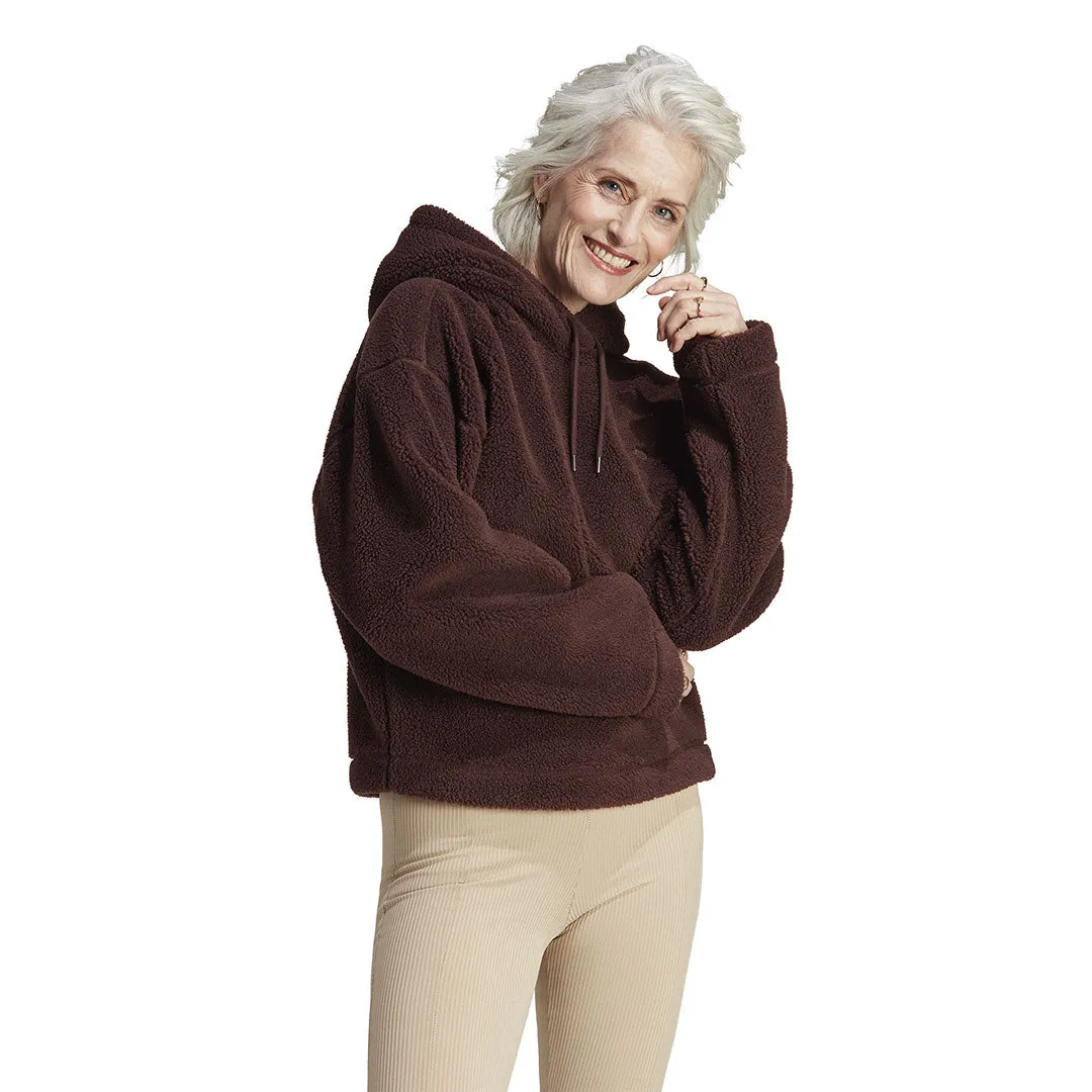 adidas - Women's Premium Essentials Hoodie (IL1849) Neutral Look Ergonomic Shoulder Design