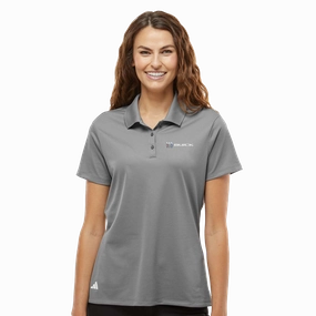 Buick Womens Adidas Polo Sporty Fit FourWay Stretch Fabric