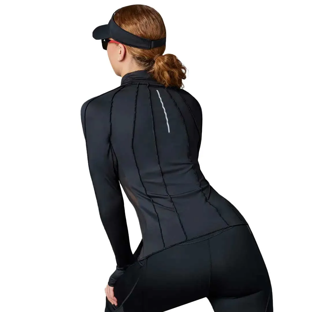 Lightweight insulation Hidden Storage Compartment adidas - Women's Collective Power 1/2 Zip Long Sleeve Shirt (HM4335)