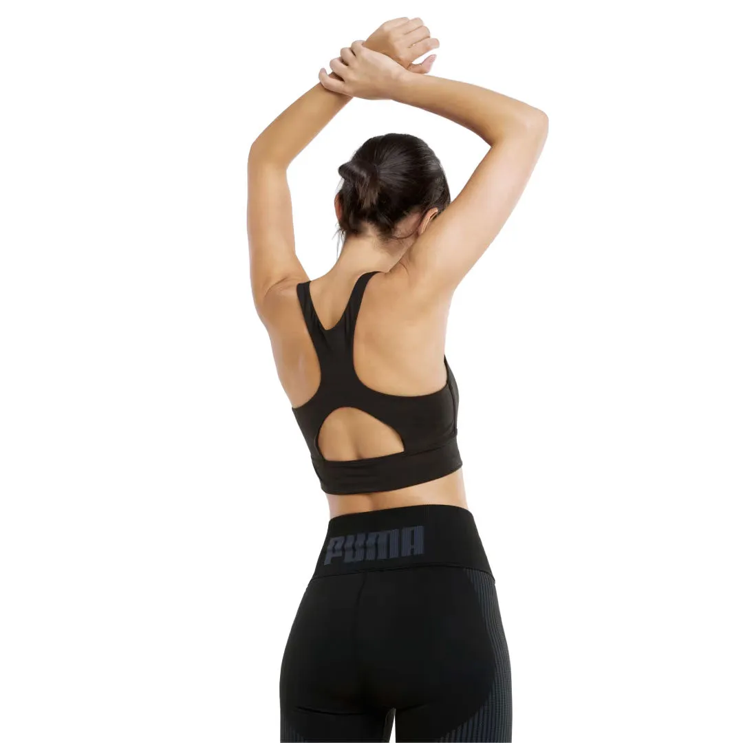 Puma - Women's All-In Long Line Training Bra (521113 01) Transition Wear Comfort Stretch Fabric
