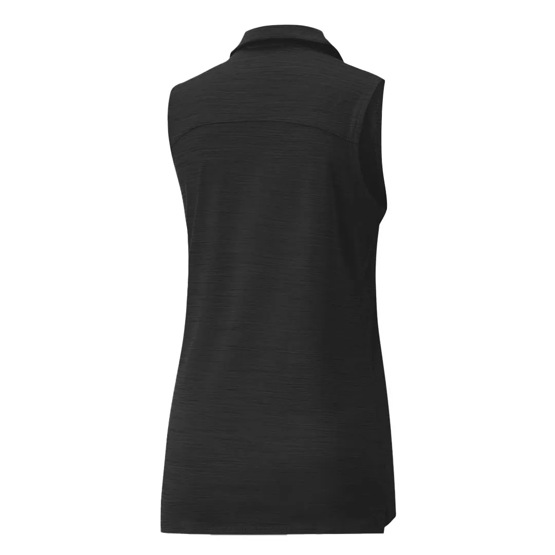 Puma - Women's Cloudspun Coast Sleeveless Polo (532992 02) Ventilated Back Panel Adjustable Hem