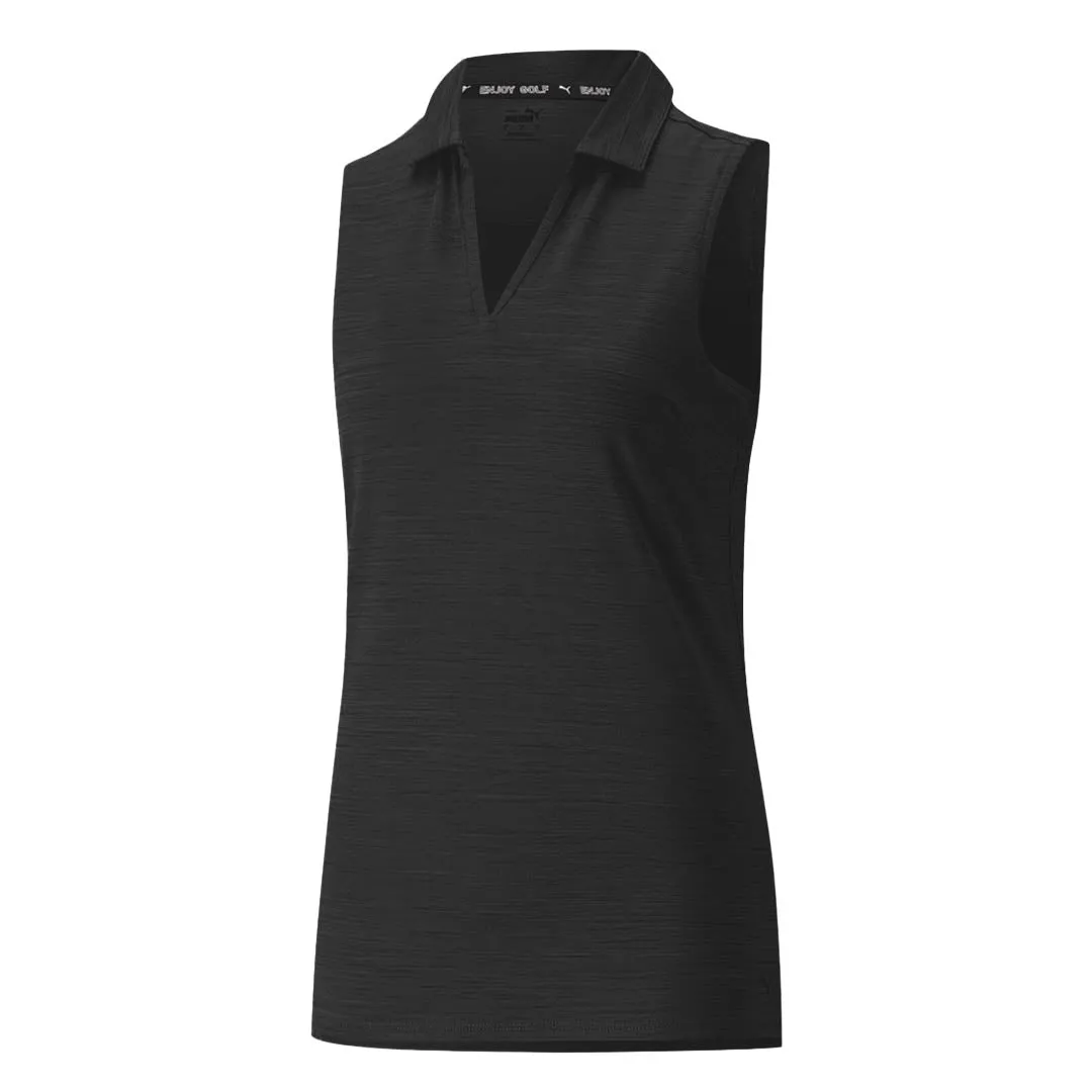 Classic Fit Puma - Women's Cloudspun Coast Sleeveless Polo (532992 02)