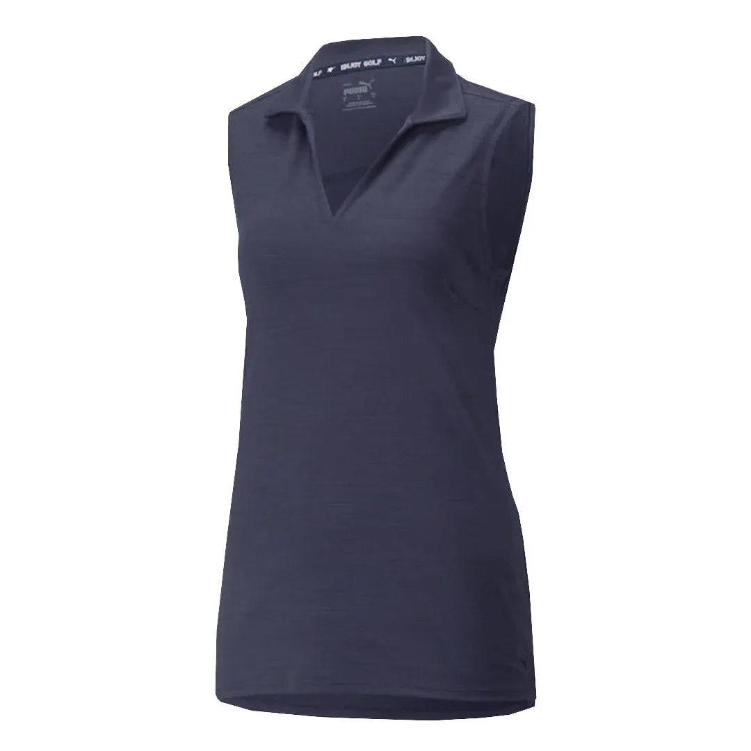 Puma - Women's Cloudspun Coast Sleeveless Polo (532992 03) Classic Fit Cut