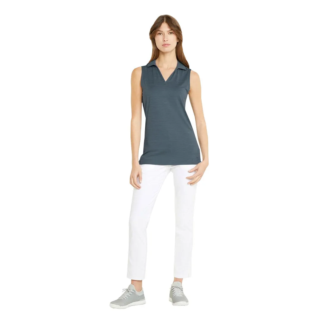 Puma - Women's Cloudspun Coast Sleeveless Polo (532992 15) Abrasion Resistant Fabric