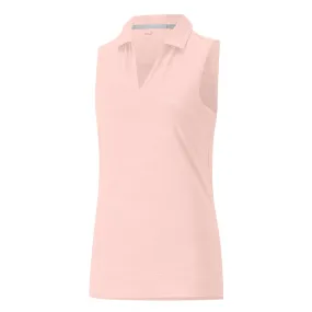 Puma - Women's Cloudspun Coast Sleeveless Polo (532992 19) Friction Resistant Lightweight Windbreaker Tech
