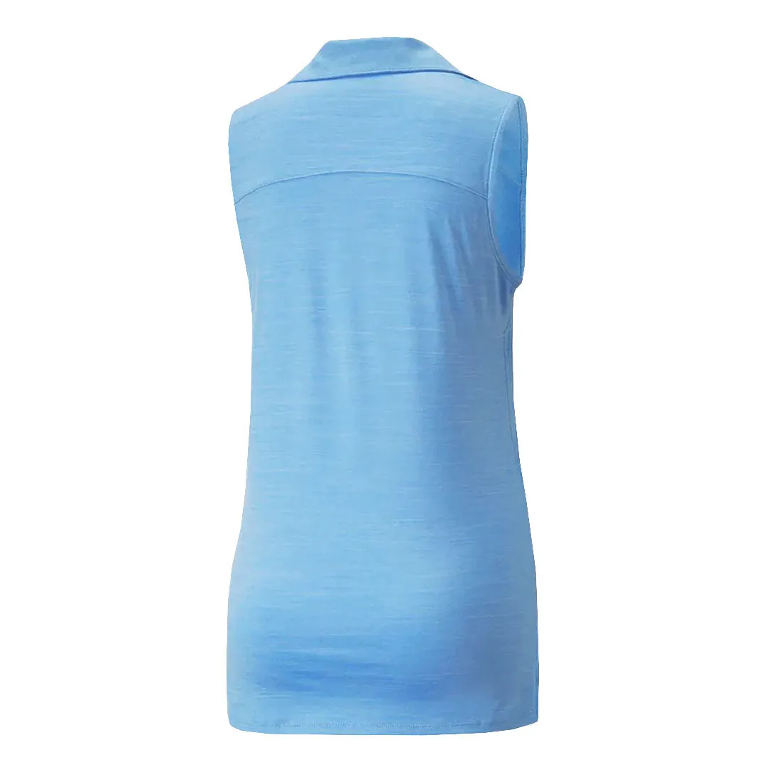 Puma - Women's Cloudspun Coast Sleeveless Polo (532992 21) Textured Finish