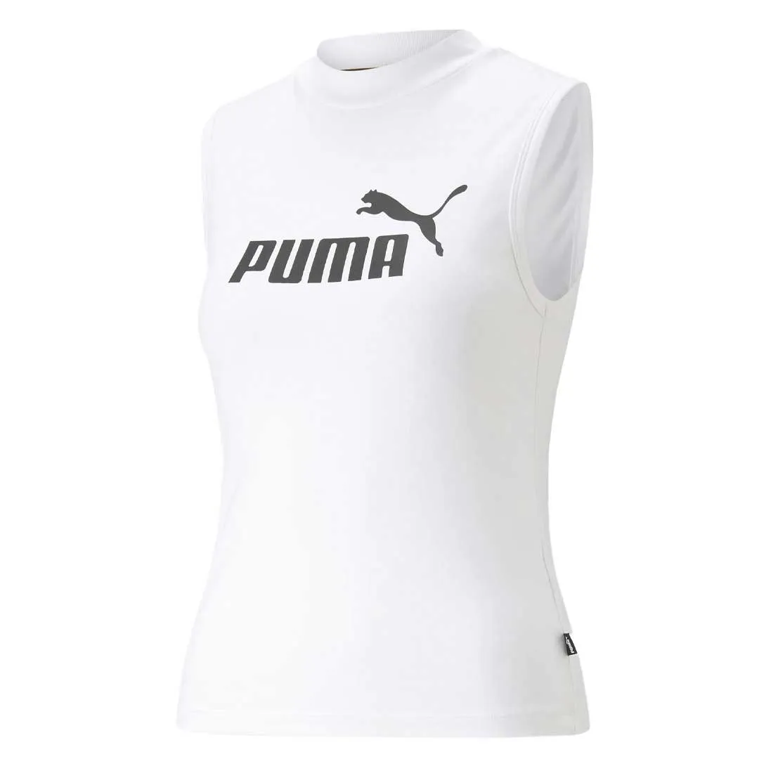 Puma - Women's Essential Slim Logo Tank Top (673695 02) Seamless Technology Layered construction