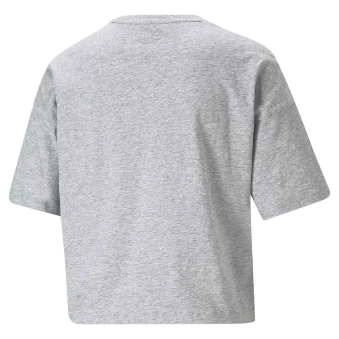 QuickDryMaterial Puma - Women's Essentials Cropped Logo T-Shirt (586866 04)