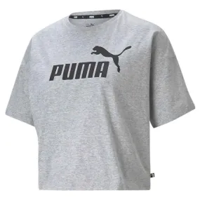 Pocket Placement Puma - Women's Essentials Cropped Logo T-Shirt (586866 04)