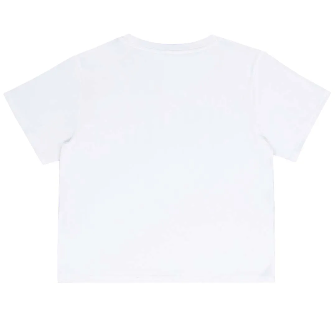 Durable Outer Shell Dry Weather Look Puma - Women's Iconic Cropped Short Sleeve T-Shirt (522547 02)