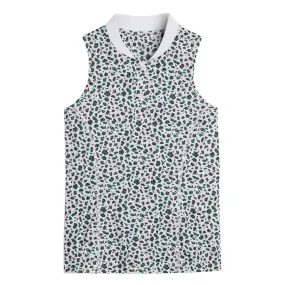 Versatile Styling Puma - Women's Leopard Pique Range Sleeveless Golf Polo (623921 02)