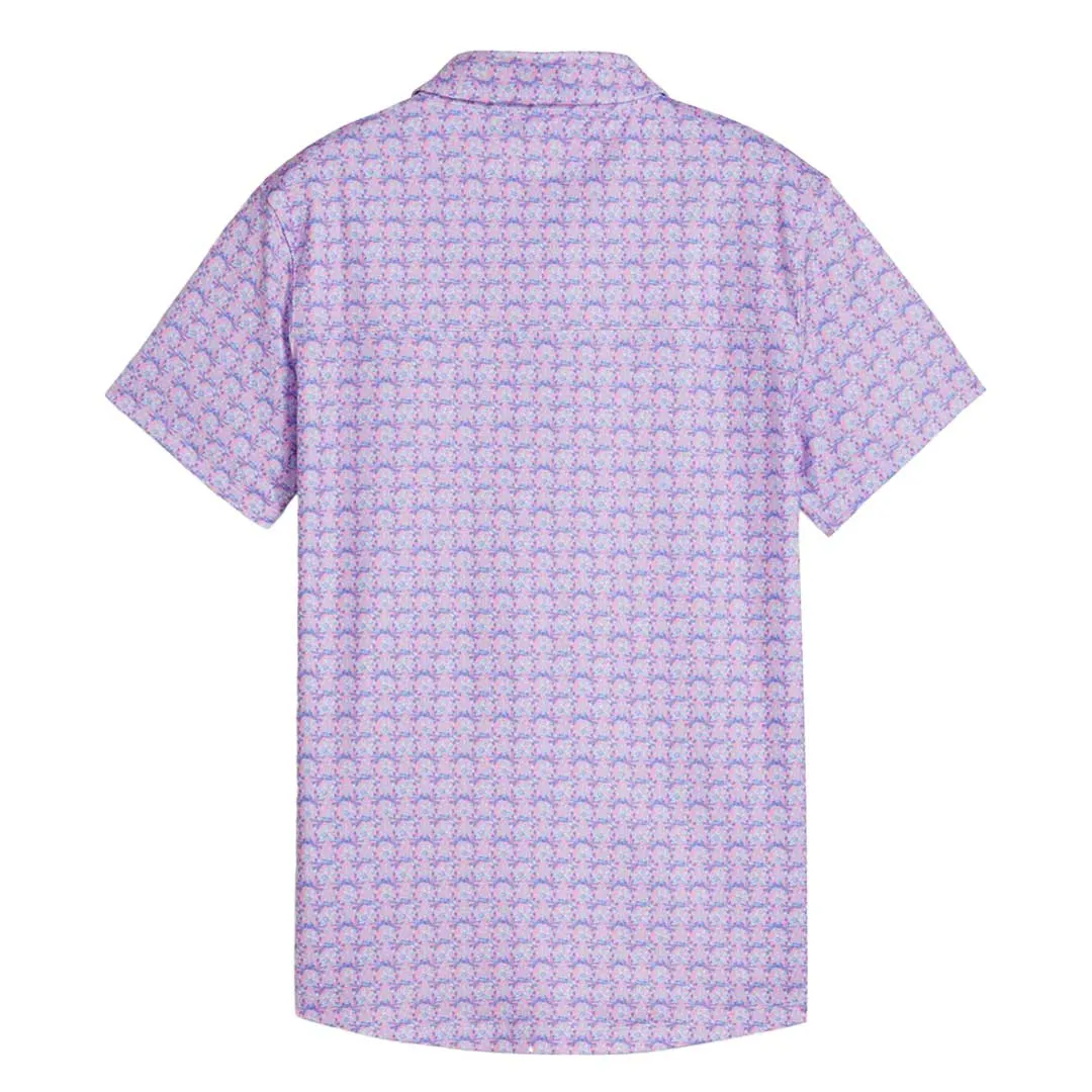 Anti Slip Interior Puma - Women's MATTR Essex Short Sleeve Golf Polo (625892 02)