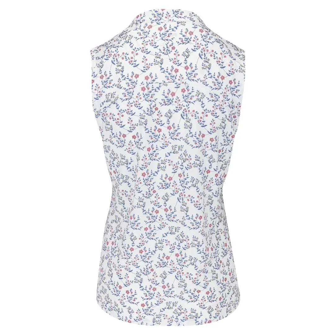 Modern Layers Puma - Women's Mattr Micro Floral Sleeveless Polo (539002 01)