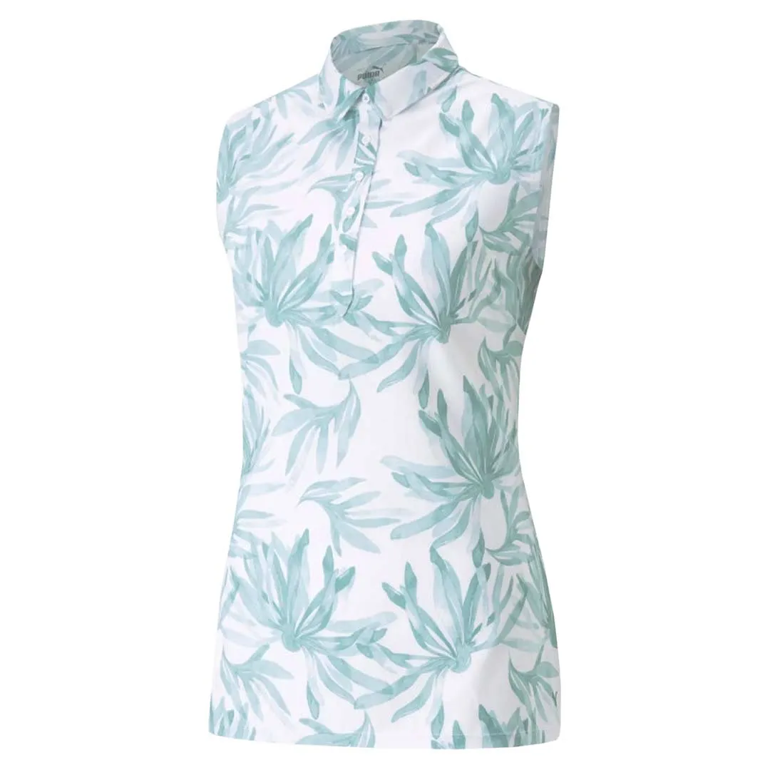 Puma - Women's MATTR Palm Sleeveless Polo (537500 03) Heat Retention Layer