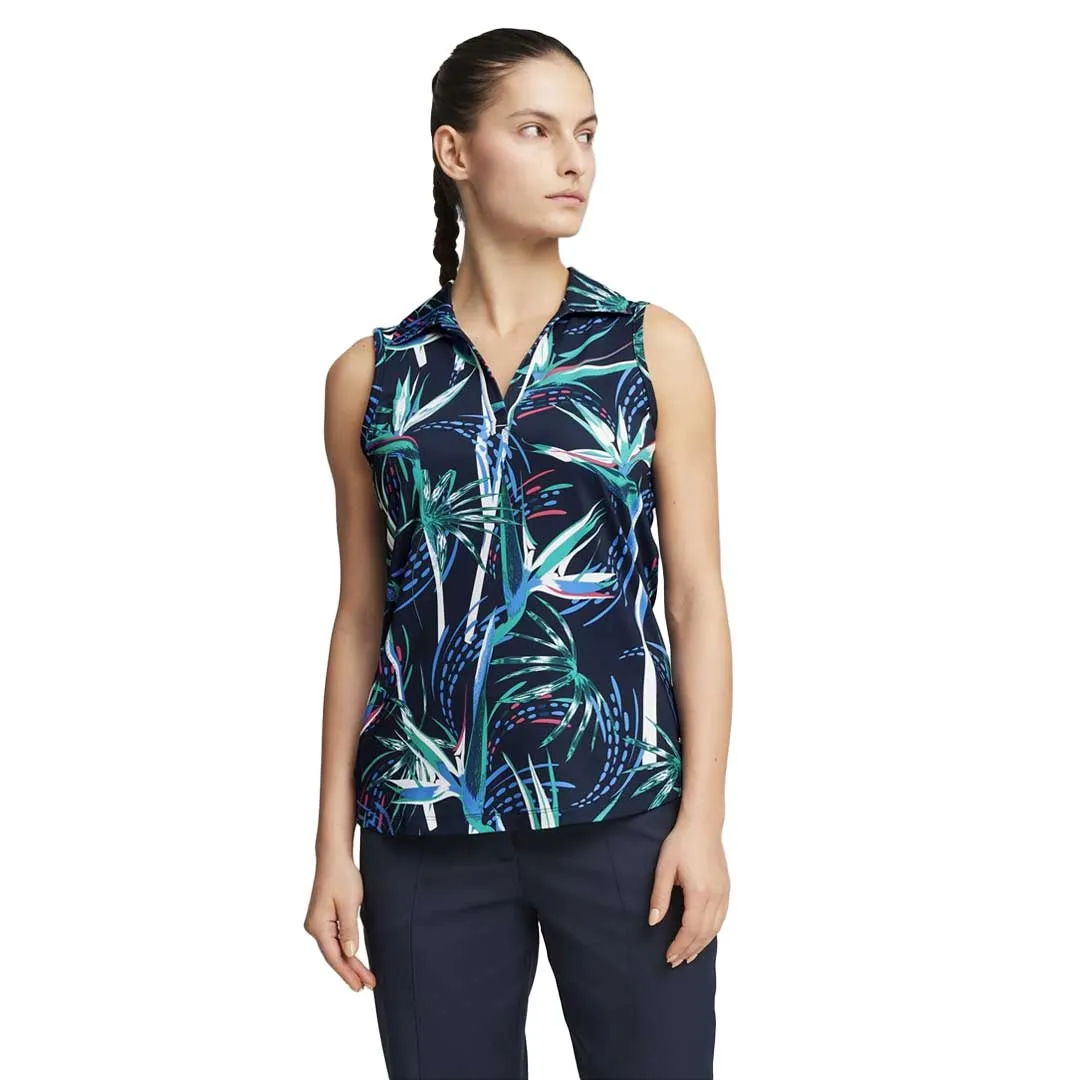 Puma - Women's MATTR Paradise Sleeveless Polo (625891 02) Thermal Lining Button Closure
