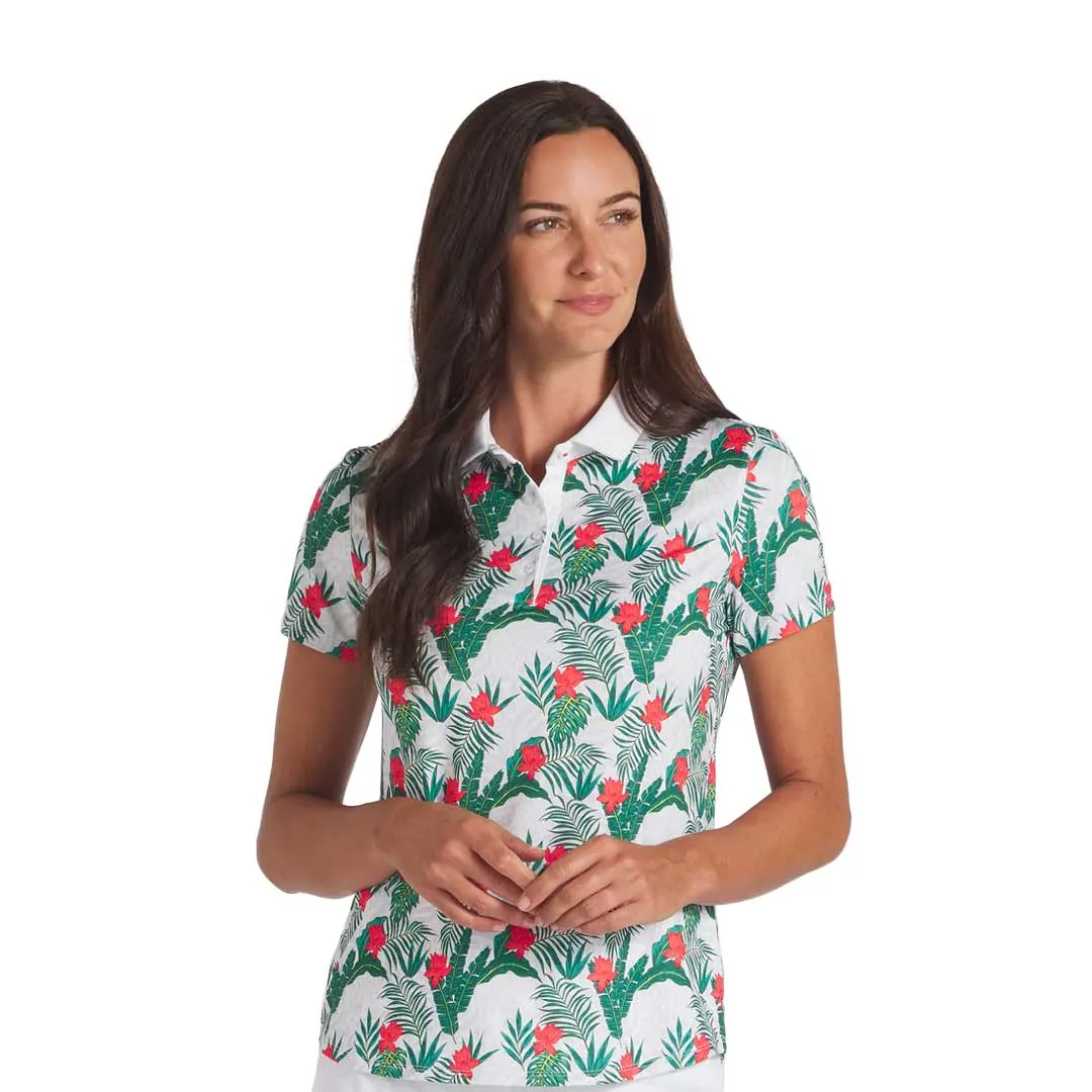 Casual Style Puma - Women's MATTR Tropic Short Sleeve Golf Polo (623925 01)