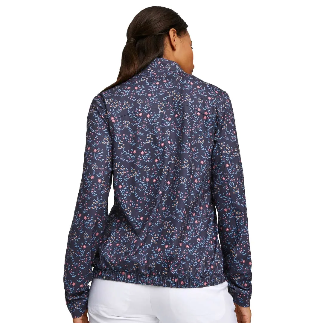 Storm Ready Gear Convertible Style Puma - Women's Micro Floral Cloudspun 1/4 Zip (539100 02)