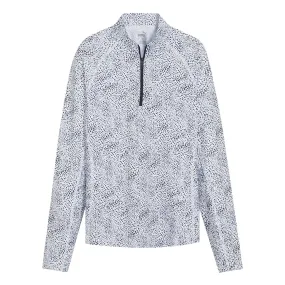 RubberizedTrim Puma - Women's You-V Microdot 1/4 Zip Sweater (623934 02)