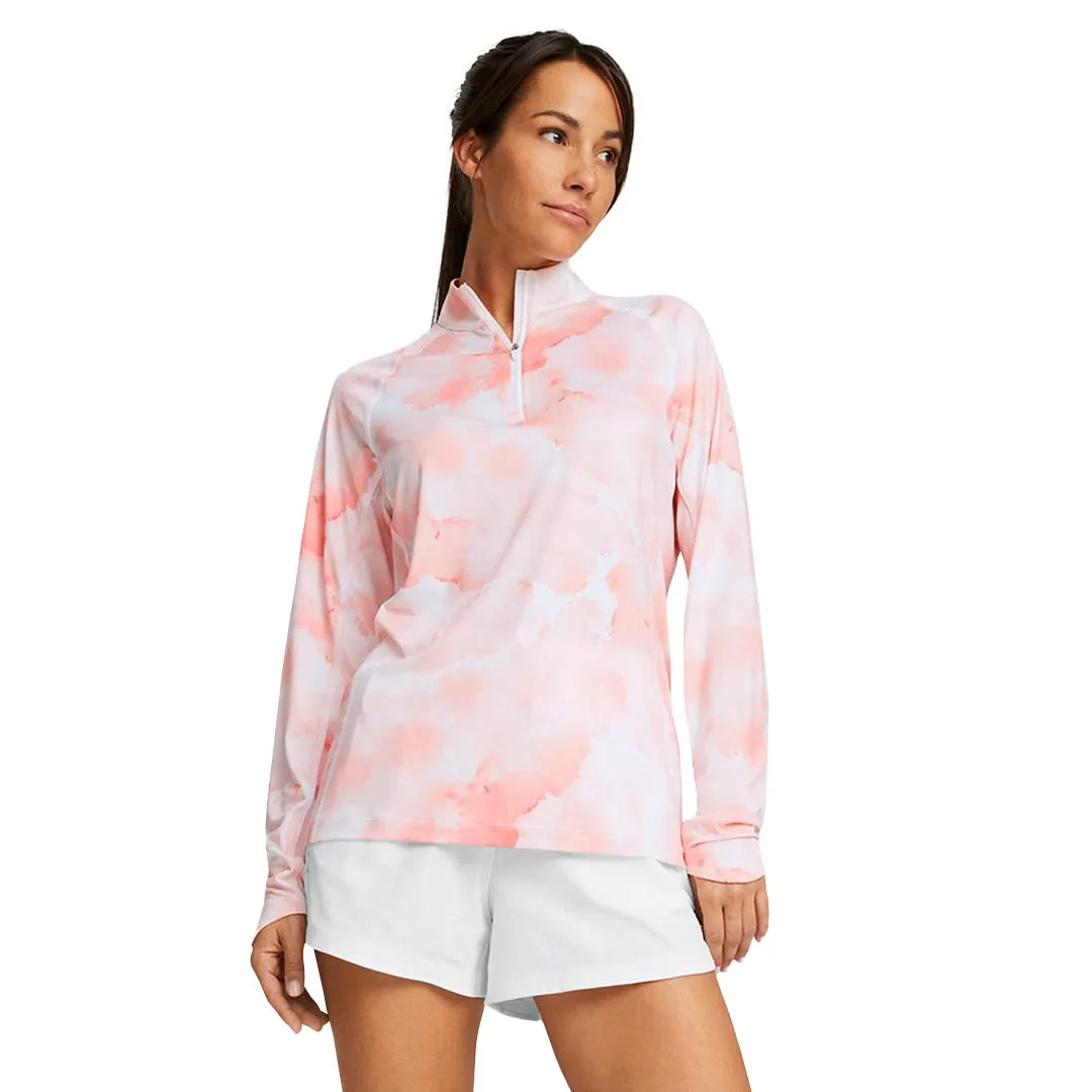 Puma - Women's YouV Cloud 1/4 Zip (539034 04) Essential Casual Look AntiPilling Finish