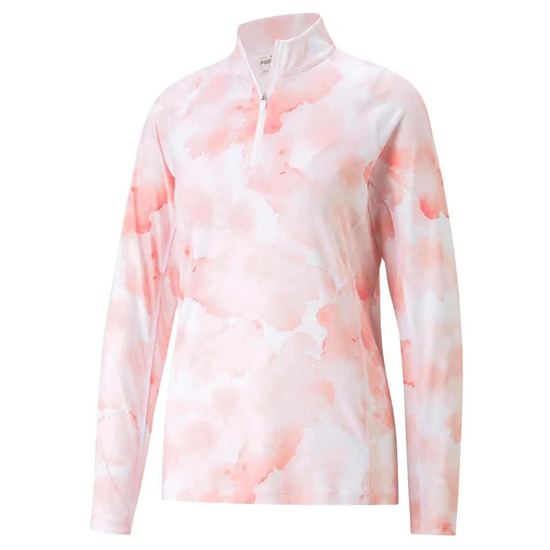 Puma - Women's YouV Cloud 1/4 Zip (539034 04) Weekday Street Look Airtight Fasteners